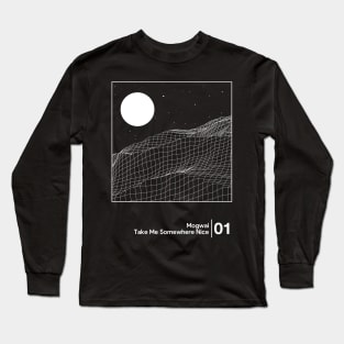 Mogwai / Minimal Style Graphic Artwork Long Sleeve T-Shirt